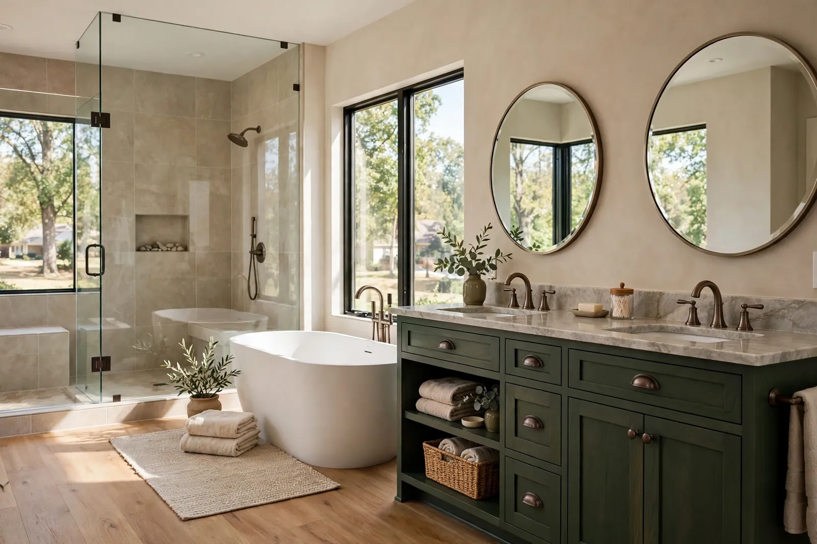 Master Bathroom Remodeling —  Master Bathroom Remodel in Carrington by Waldorf Bathroom Remodeling Company