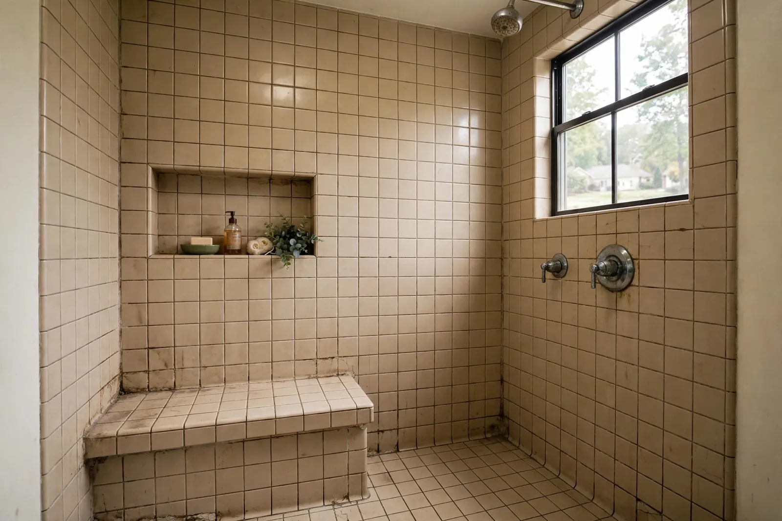 Before photo,  Shower Remodel in Pinefield, by Waldorf Bathroom Remodeling Company