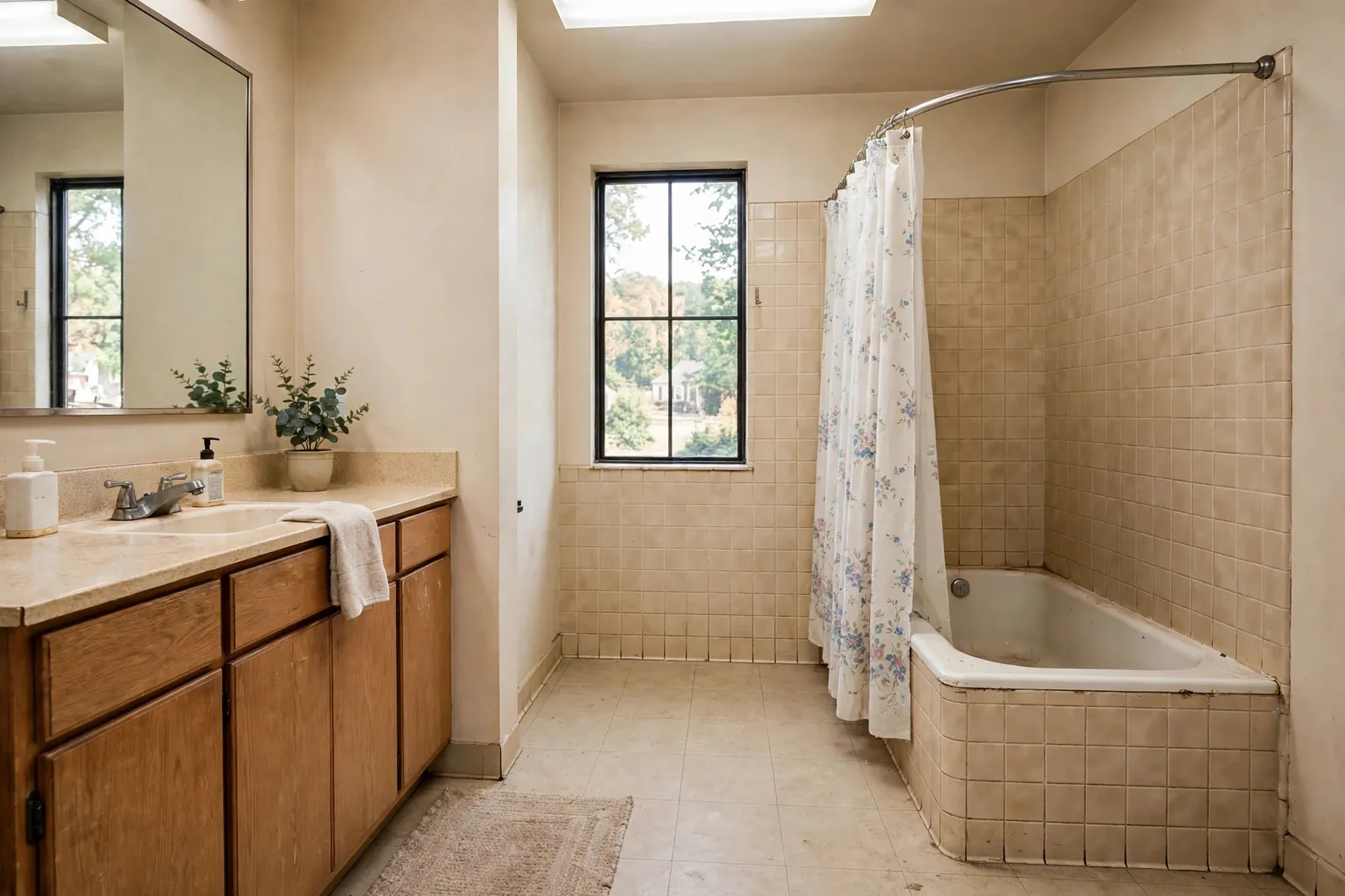 Before photo,  Walk In Shower Installation in Wakefield, by Waldorf Bathroom Remodeling Company